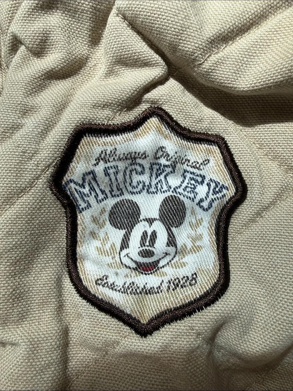Quilted kids Mickey Mouse Jacket